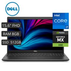 Laptop Dell Latitude 3520, 15.6" Fhd, Core i7, 8Gb Ddr4 , Ssd512Gb, Wind 11