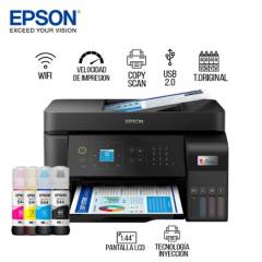 EPSON - Impresora Multifuncional EPSON Ecotank L5590 Fax USB LAN Wifi
