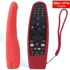 SIKAI - Funda Protector de Silicona Para Control LG MAGIC Mr20 - Rojo