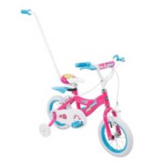 HUFFY - Huffy - Bicicleta Summerland Parent Handle 12 Girls Rosa