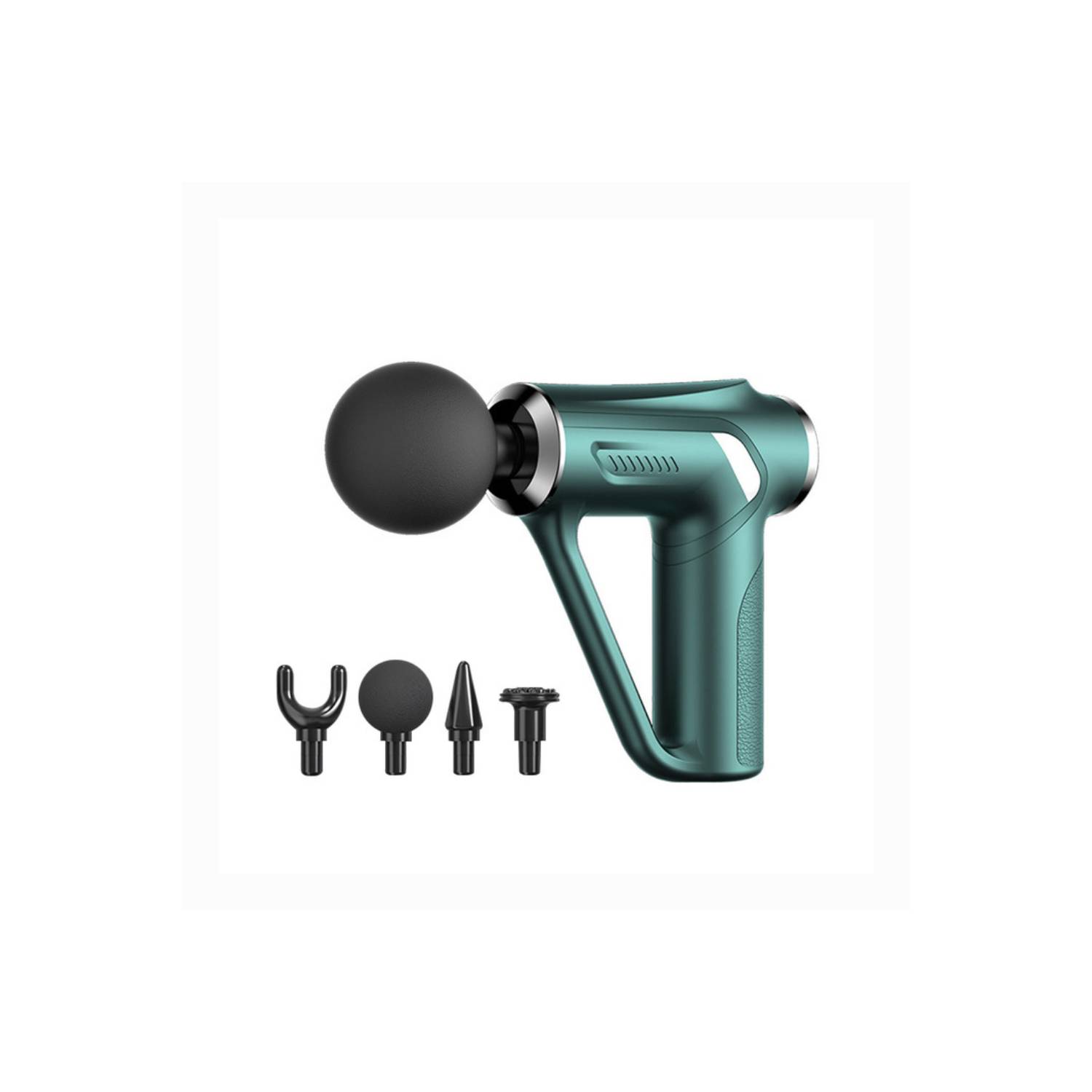 Masajeador Muscular Facial Gun Recargable 325A - Verde - Promart