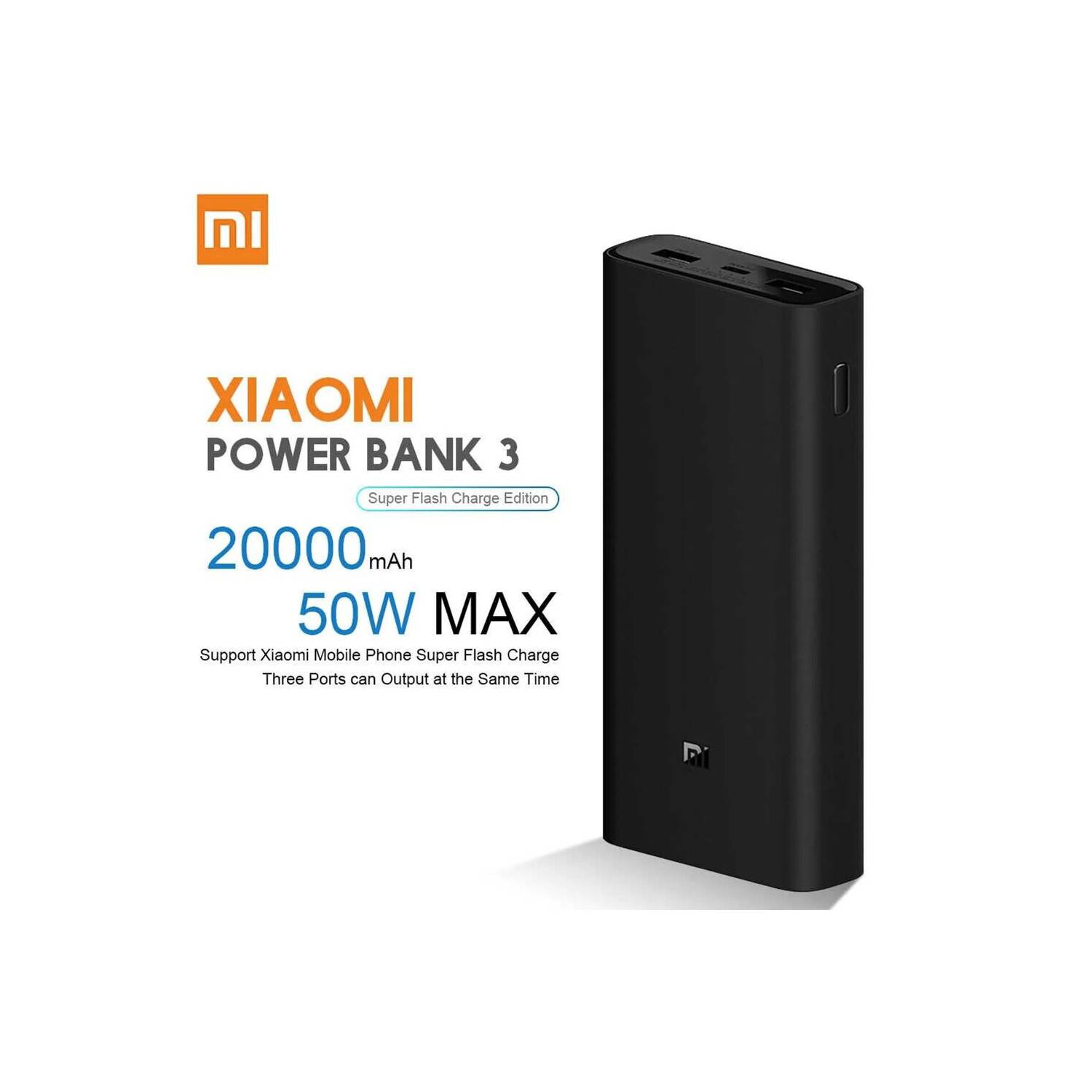 Xiaomi tiene una nueva batería portátil: un monstruo de 20,000 mAh y carga  rápida de 50W por menos de 1,000 pesos