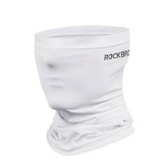 ROCKBROS - Pasamontaña ROCKBROS WB001 Blanco Cortaviento Protección UV