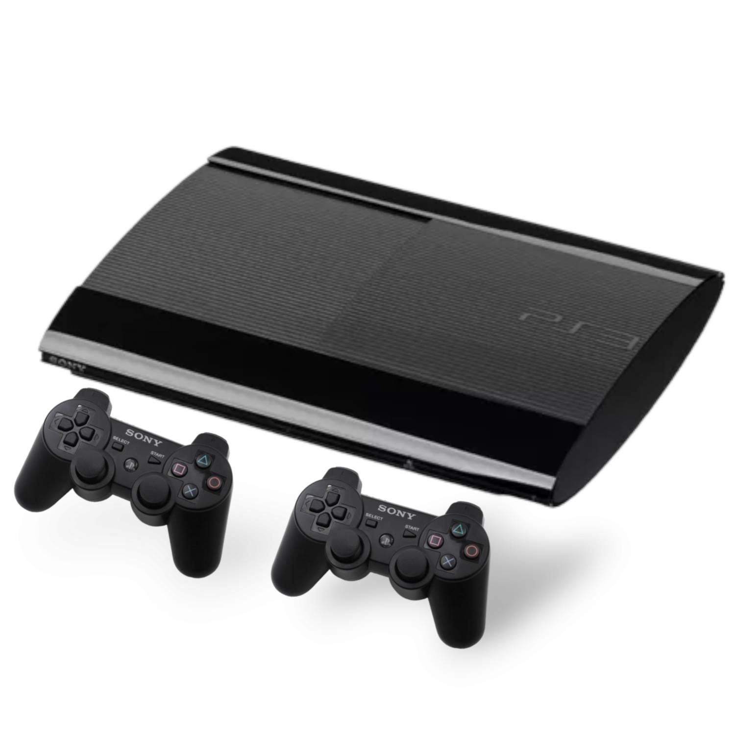 Consola Sony PlayStation 3 Super Slim 500Gb + 2 Mandos+ juegos. SONY