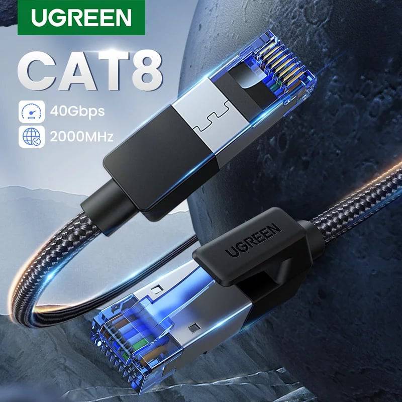 UGREEN - Cable Ethernet Cat 8  - 1 metro Ugreen