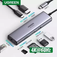 UGREEN - HUB 7 en 1 HDMI 4k 60Fps para Macbook Pro / Air / M1 UGREEN