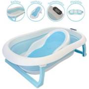 Bañera Plegable «FLEX» CON ALMOHADA BLUE – Cuzka