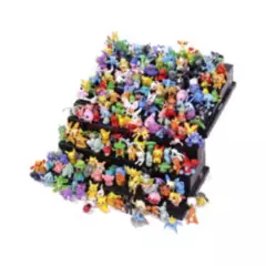 GENERICO - Set de 144 figuras de pokemon go