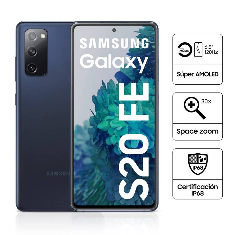 Samsung Galaxy S20 Fe 5G SM-G781U1DS 128GB 6GB RAM - Azul. SAMSUNG