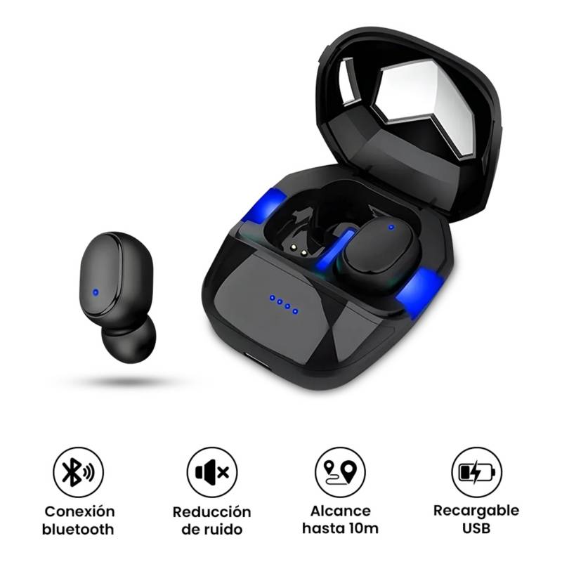 CC GROUP - Audífonos Bluetooth Inalámbricos Gamer Pro