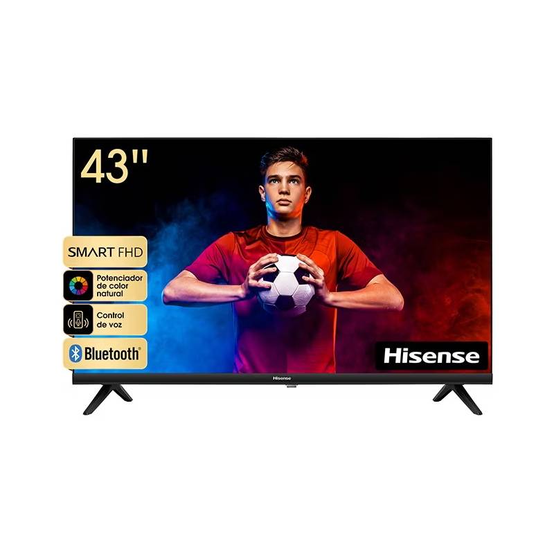 HISENSE - Smart tv 43 Hisense Full HD A4H Sin bordes
