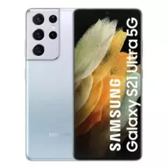 SAMSUNG - Samsung galaxy s21 ultra 5g 128gb sm-g998u - plata