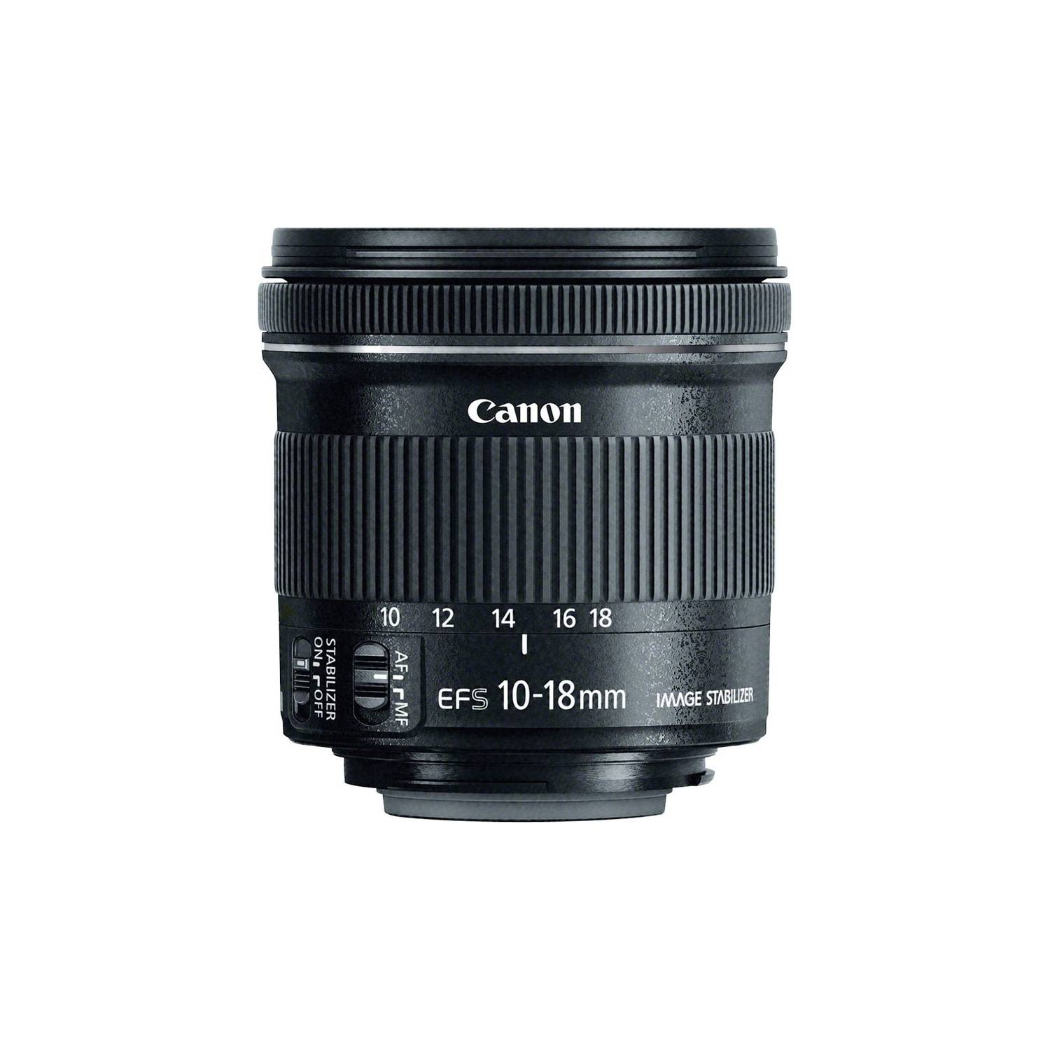 Canon EF-S 10-18mm f4.5-5.6 IS STM Lente Negro CANON | falabella.com