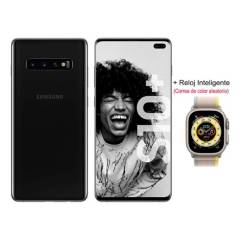 Samsung Galaxy S10 Plus SM-G975U1 128GB Negro y Smartwatch