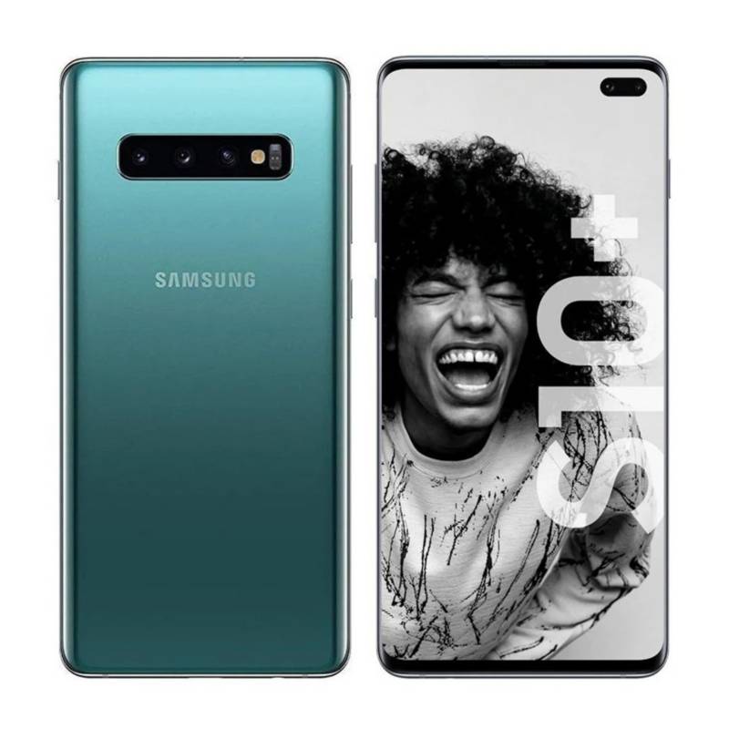 SAMSUNG - Samsung Galaxy S10 Plus SM-G975U1 128GB Verde