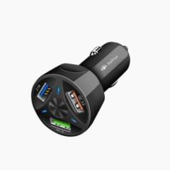 Car Charger 3 USB Fast Port - Ikafree