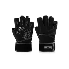 GENERICO - Mitones- guantes de entrenamiento pesas  muñequera ajustable