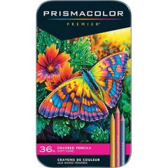 Prismacolor lápices de colores premier, núcleo suave, paquete de 36