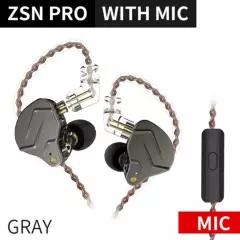 KZ - Audífonos kz zsn pro dual driver 1ba+1dd inear con microfono