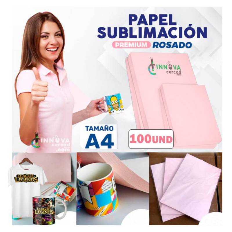 Impresora Epson SureColor F170 + 100 und Papel de Sublimacion Premium