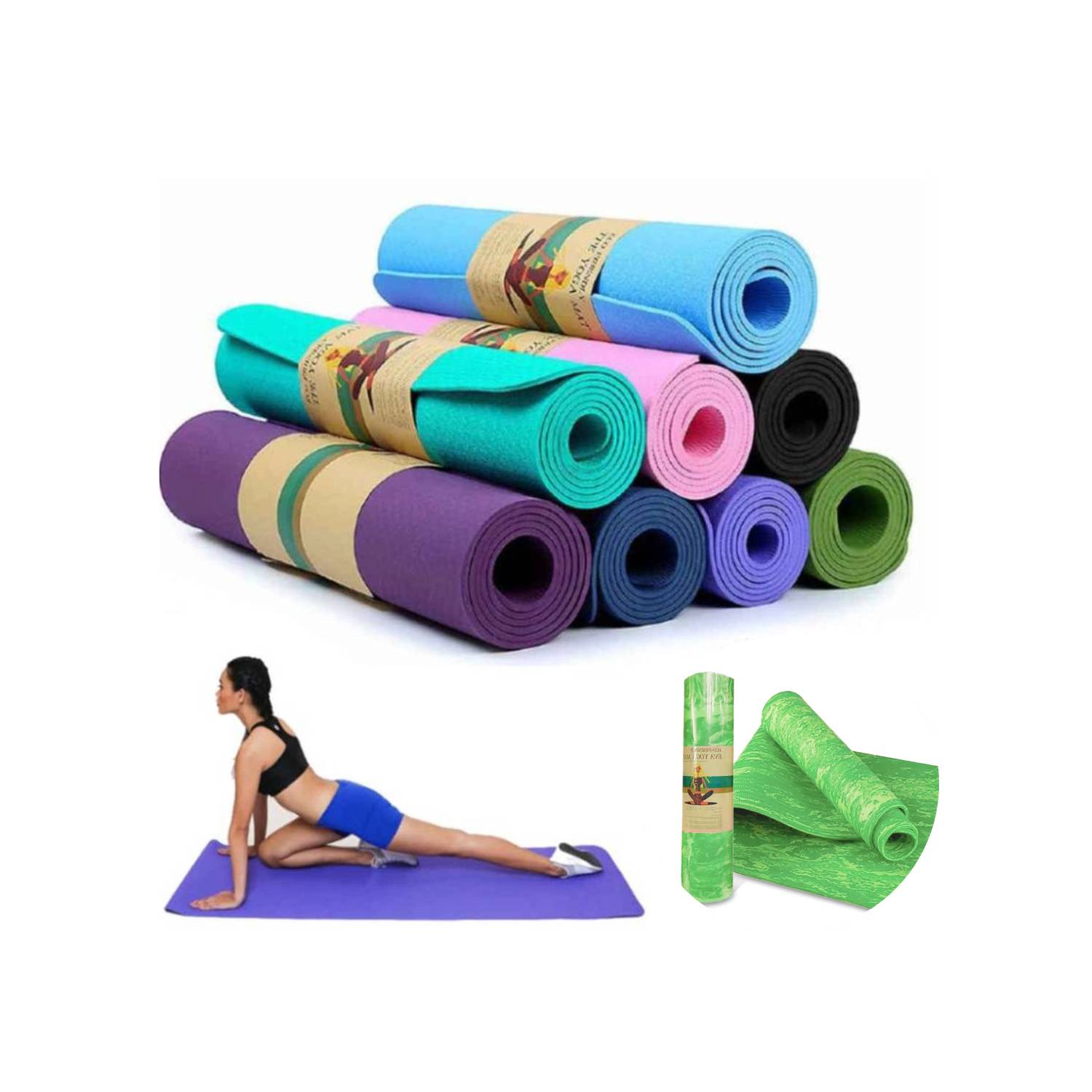 Colchoneta Fitness Yoga Mat 6mm INSPIRA