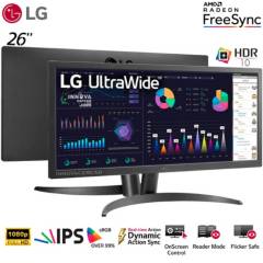 Monitor LG Ultrawide 26WQ500-B 26 IPS 75HZ HDR10 FREESYNC sRGB99