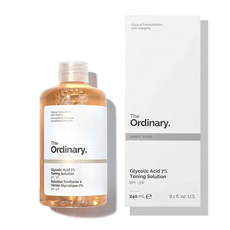 Exfoliante en Tónico de Ácido glicólico 7% 240 ml – The Ordinary