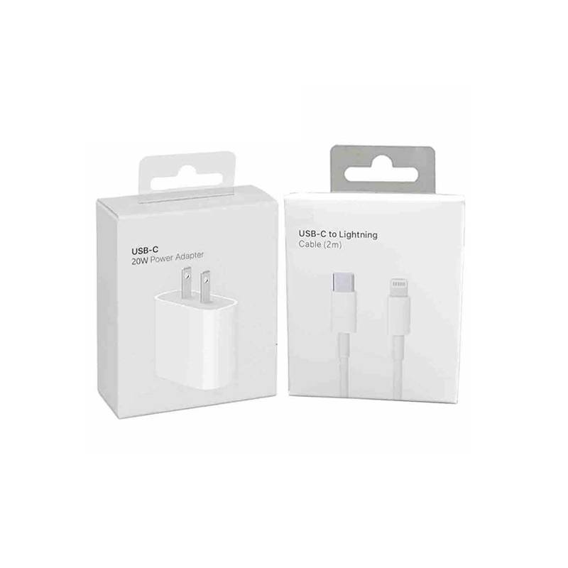 Cargador para Apple iPhone de Carga Rápida 20W Cable USB C a Lightning  GENERICO