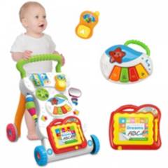 HUANGER - Caminadora Bebé Musical Andador Actividades Lúdicas