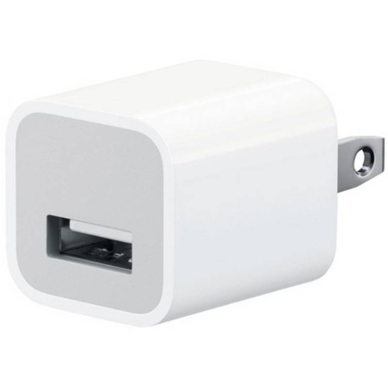 Cargador - Cargador compatible con iPhone 5, 6, 7 MOBILE+, Blanco