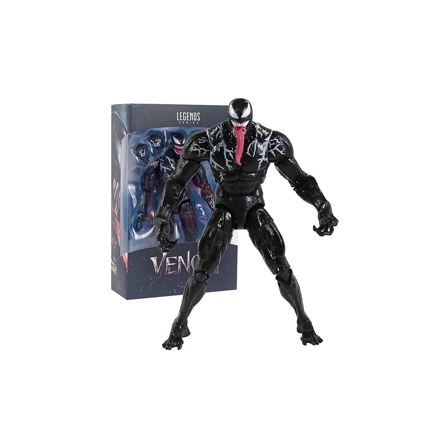 Marvel venom legends series-venom figura de acción 18cm GENERICO