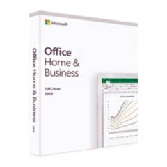 MICROSOFT - Licencia Microsoft Office 2019 Home and Business para MAC