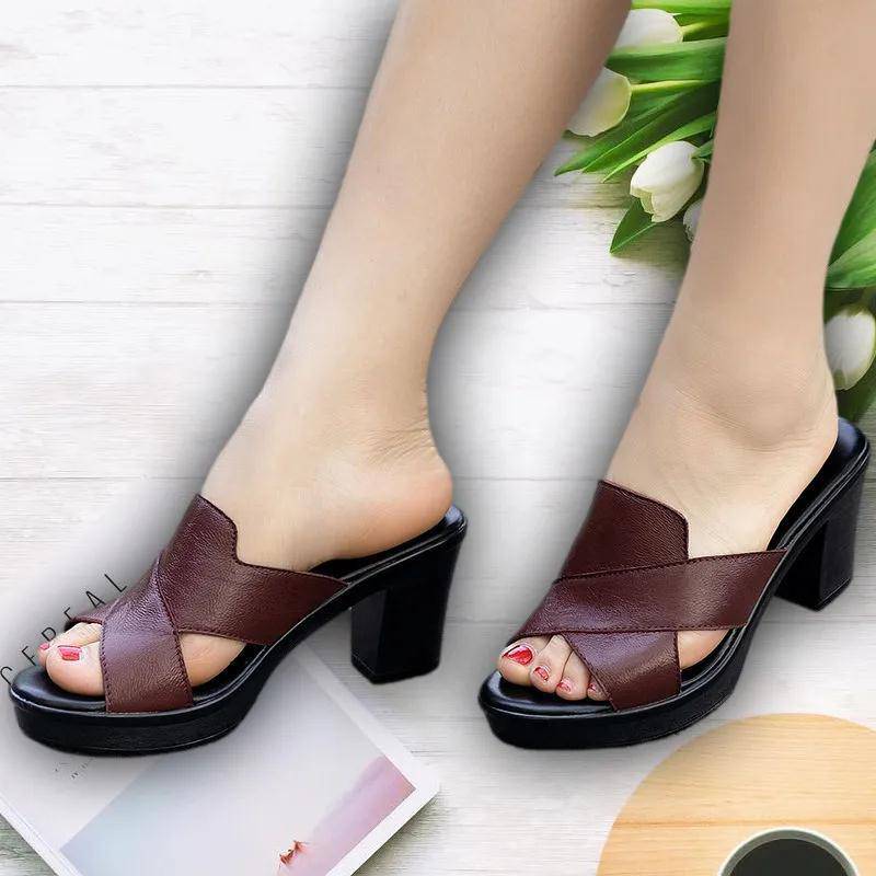 Sandalias mujer zapatillas con grueso zapatos para mujer GENERICO | falabella.com