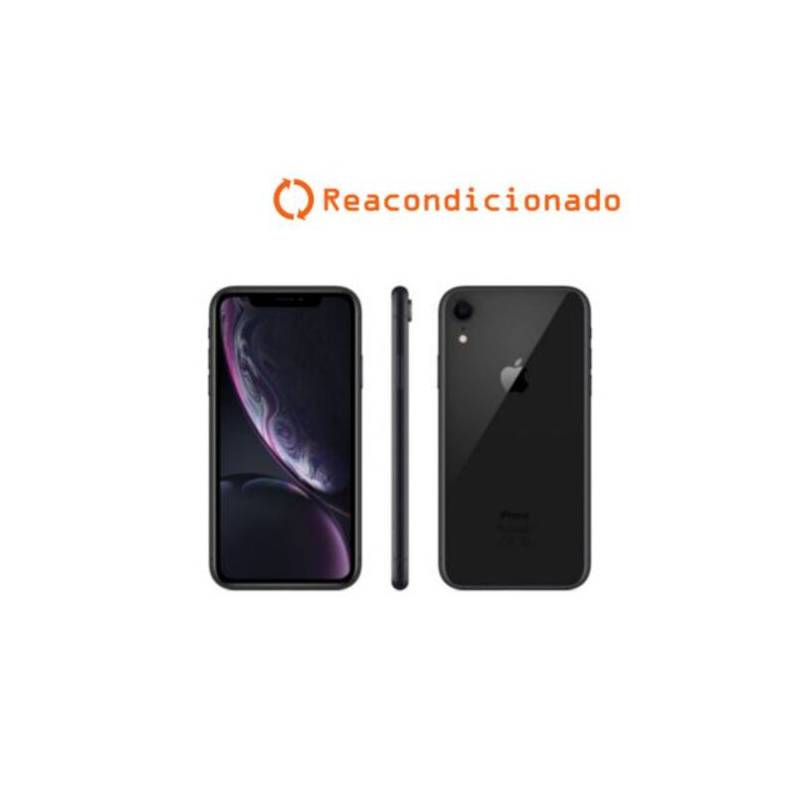 REACONDICIONADO Celular Apple iPhone XR 64GB - Negro