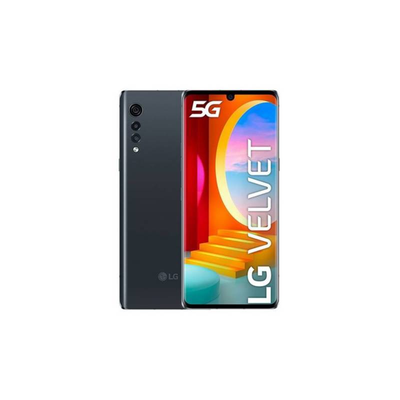 LG - Celular LG Velvet 128GB - Negro