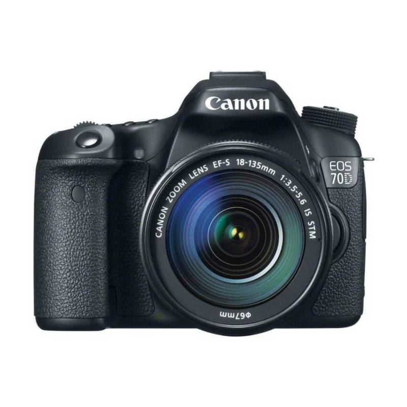 CANON - Cámara Digital Canon EOS 70D Kit 18-135mm STM