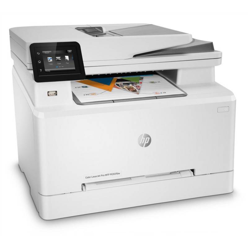 HP - Impresora Multifuncional HP Color LaserJet Pro MFP M283fdw Blanco
