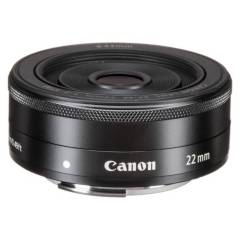 Canon EF-M 22mm F2 STM Lens - Black