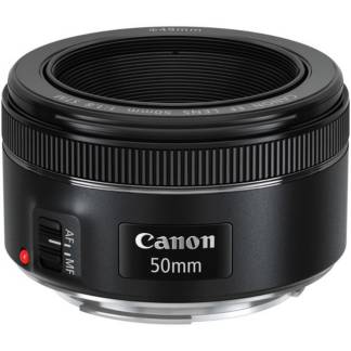 CANON - Canon EF 50mm F 1.8 STM Lens - Black