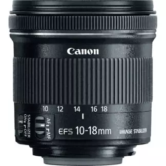 CANON - Canon EF-S 10-18mm F 4.5- 5.6 IS STM Lens