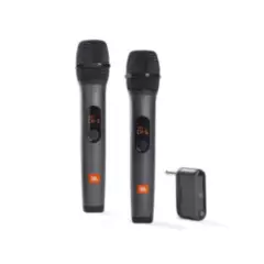 JBL - Microfonos Inalambricos profesional Pack X2 - Negro