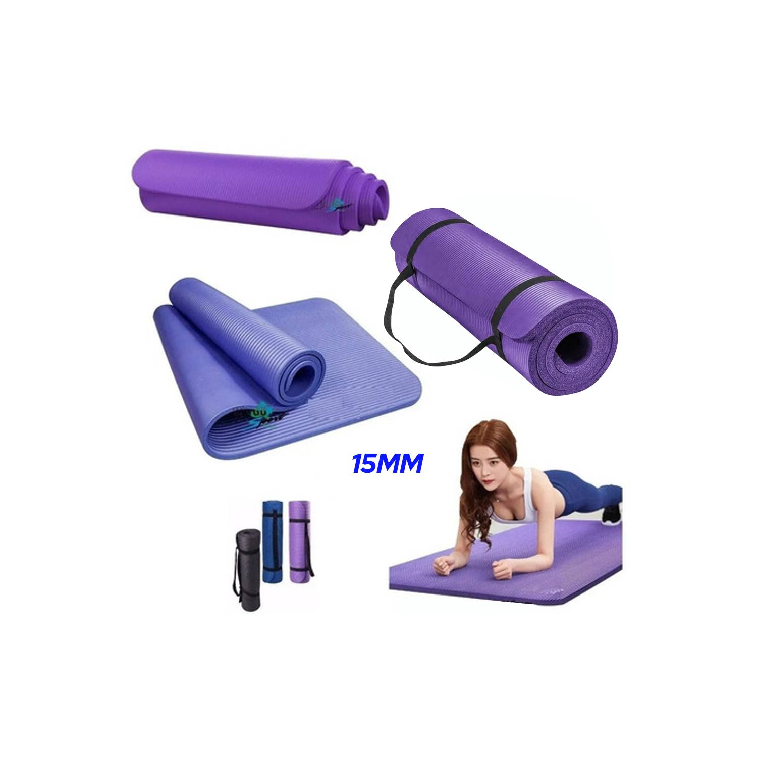 Colchoneta pilates/yoga softee deluxe 6 mm. - Material escolar, oficina y  nuevas tecnologias