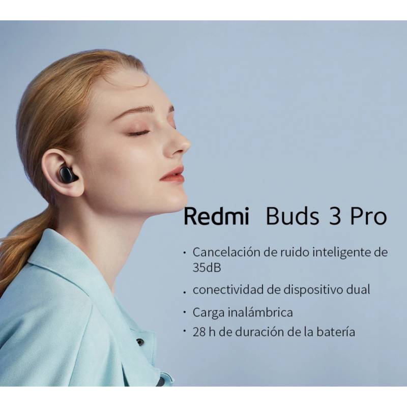 Audífonos Redmi Buds 3 Pro Negro
