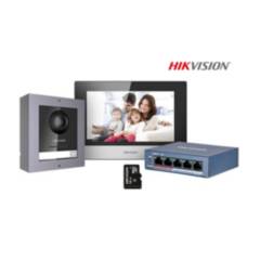 Kit videoportero IP - Hikvision