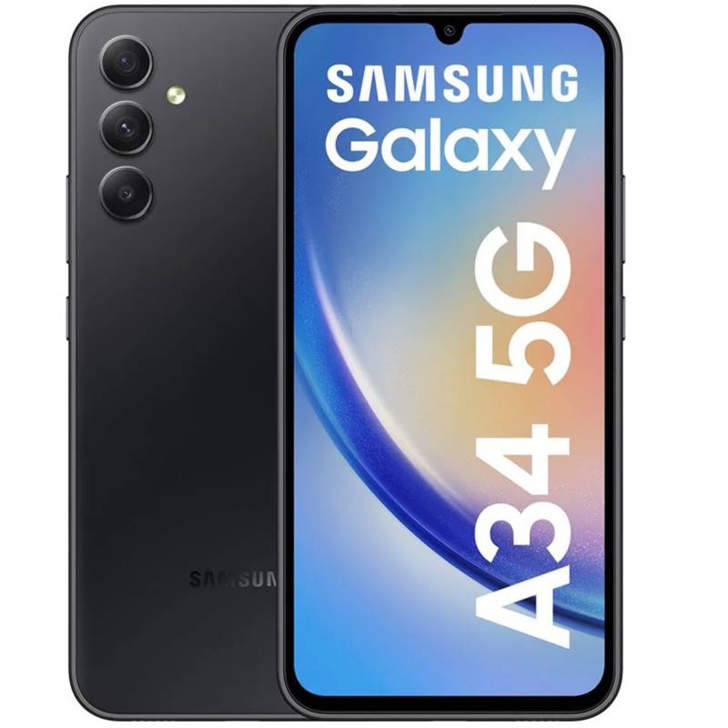 Samsung Galaxy A34 5G 128GB 6GB - Negro SAMSUNG | falabella.com