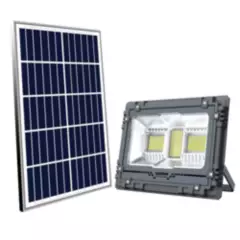 GENERICO - REFLECTOR 500W RECARGABLE CON ENERGIA  SOLAR