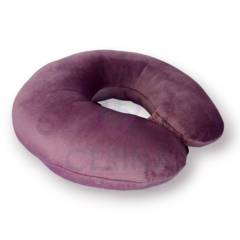 Almohada para cuello cojin cervical para viaje color violeta