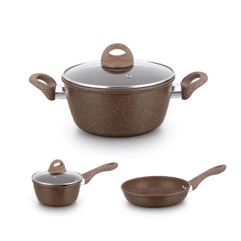 Set de Olla Sarten Wok INSPIRA