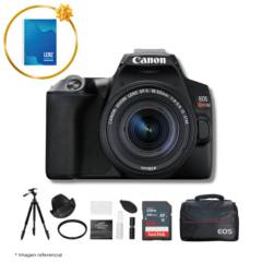 CANON - Cámara Canon EOS SL3  Lente EF-S 18-55MM IS STM  Kit Ultimate