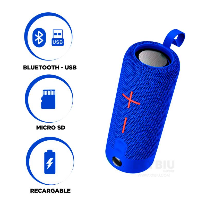Altavoz Bluetooth Portatil Ewtto Azul GENERICO